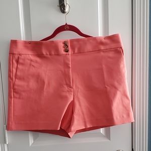Ann Taylor Loft Coral Shorts NWOT
